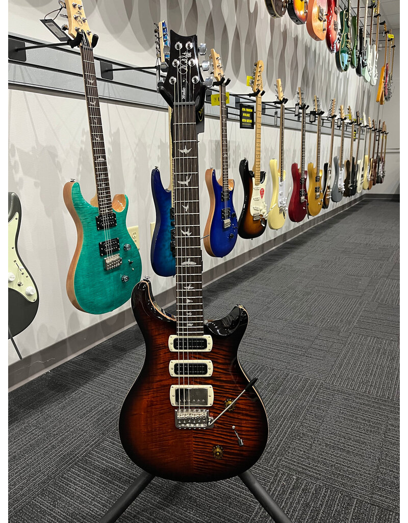 PRS Paul Reed Smith SE Studio Orange Tiger Smokeburst