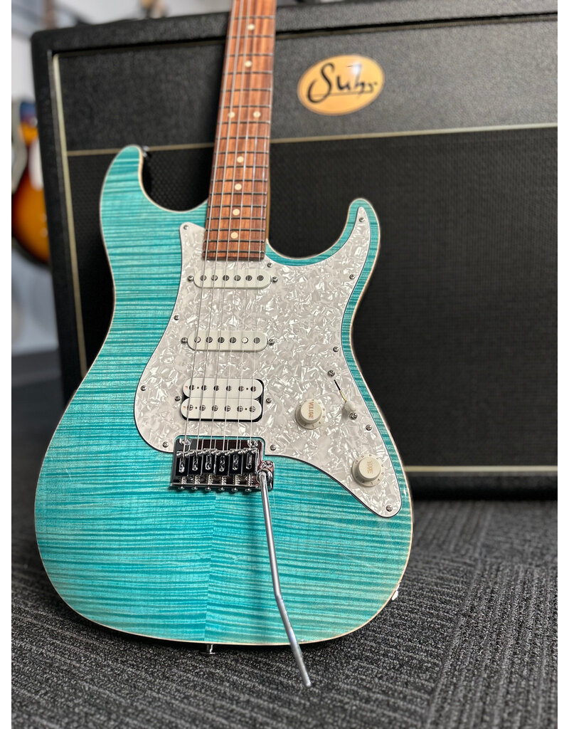 Suhr Standard Plus Bahama Blue Pau Ferro