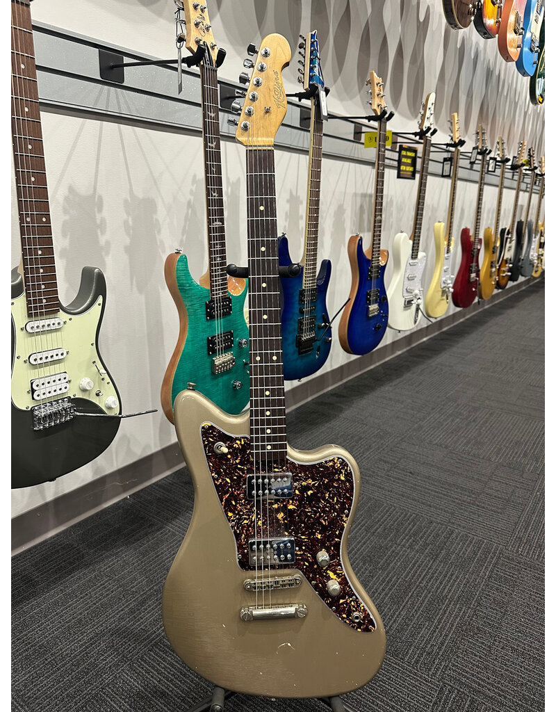 K-line Used K-Line San Bernardino Silver w/ TV Jones pickups