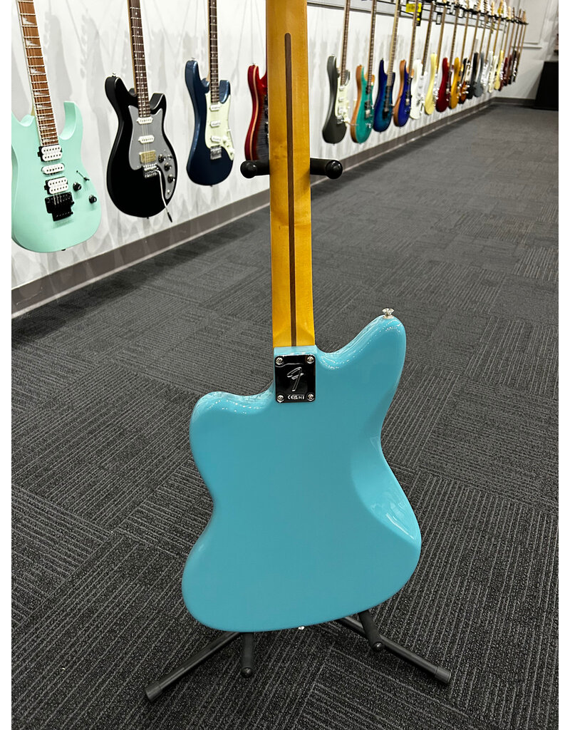 Fender Used Fender Jazzmaster Player II Aquatone Blue w/bag