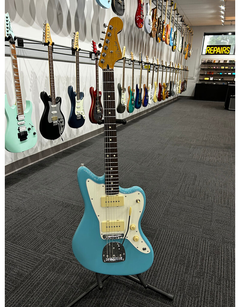 Fender Used Fender Jazzmaster Player II Aquatone Blue w/bag