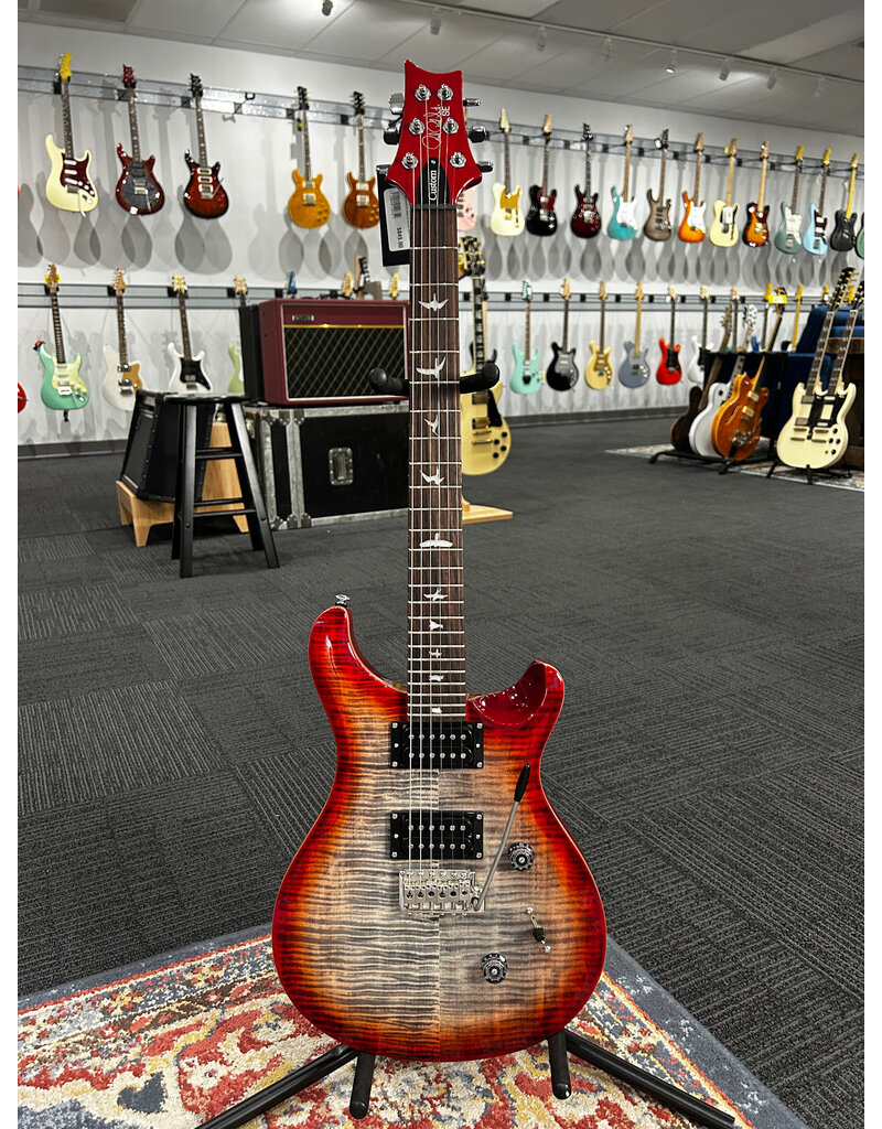 Paul Reed Smith SE Custom 24 Charcoal Cherry Burst - Tone