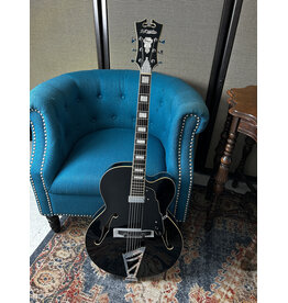 Used D'Angelico EXL-1 Hollowbody black w/bag