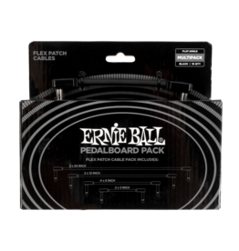 Ernie Ball Ernie Ball Flex Patch Pedalboard Multi-Pack Black