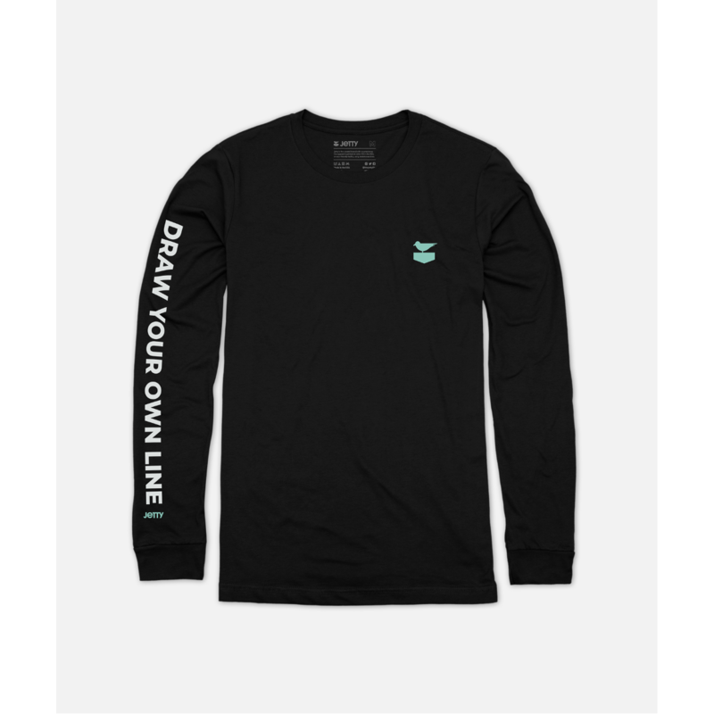 Jetty JETTY - Draw Your Own Line Long Sleeve Tee