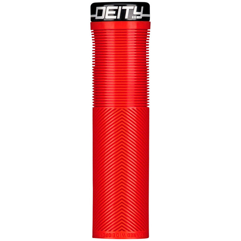 Deity Components Knuckleduster Grips - Red Lock-On