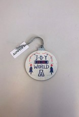 L2 Brands Joy to the World Ornament