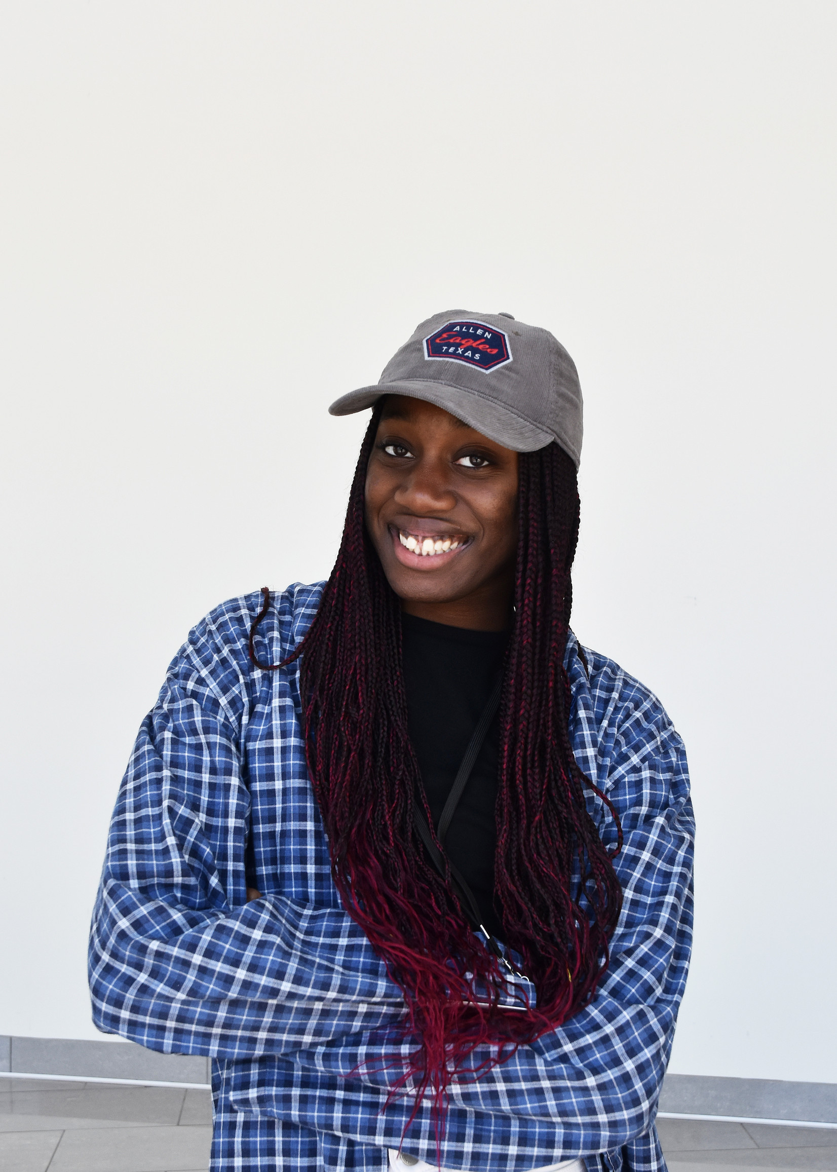 Allen Eagles Texas” corduroy hat 