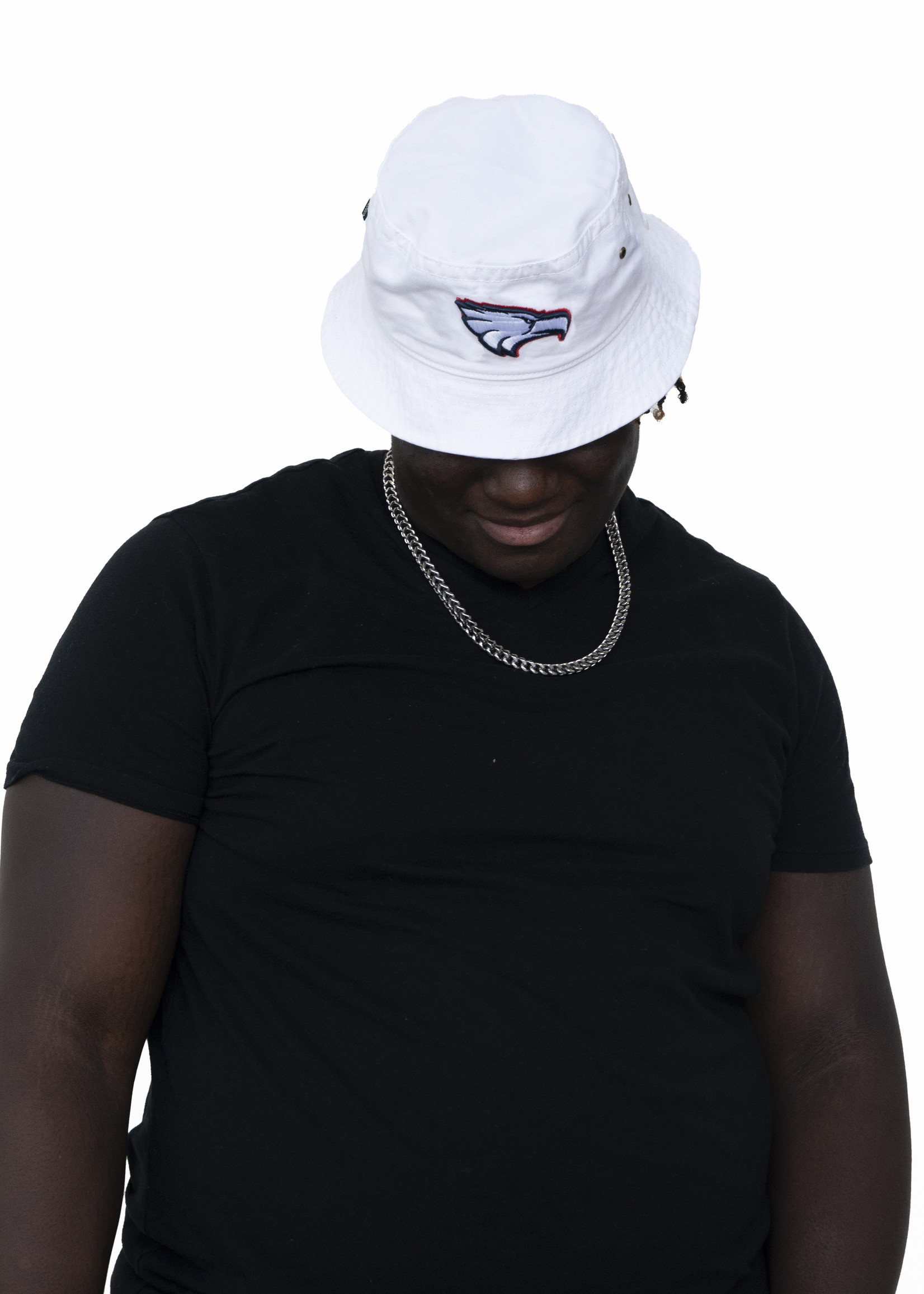 L2 Brands Relaxed Twill Bucket Hat White