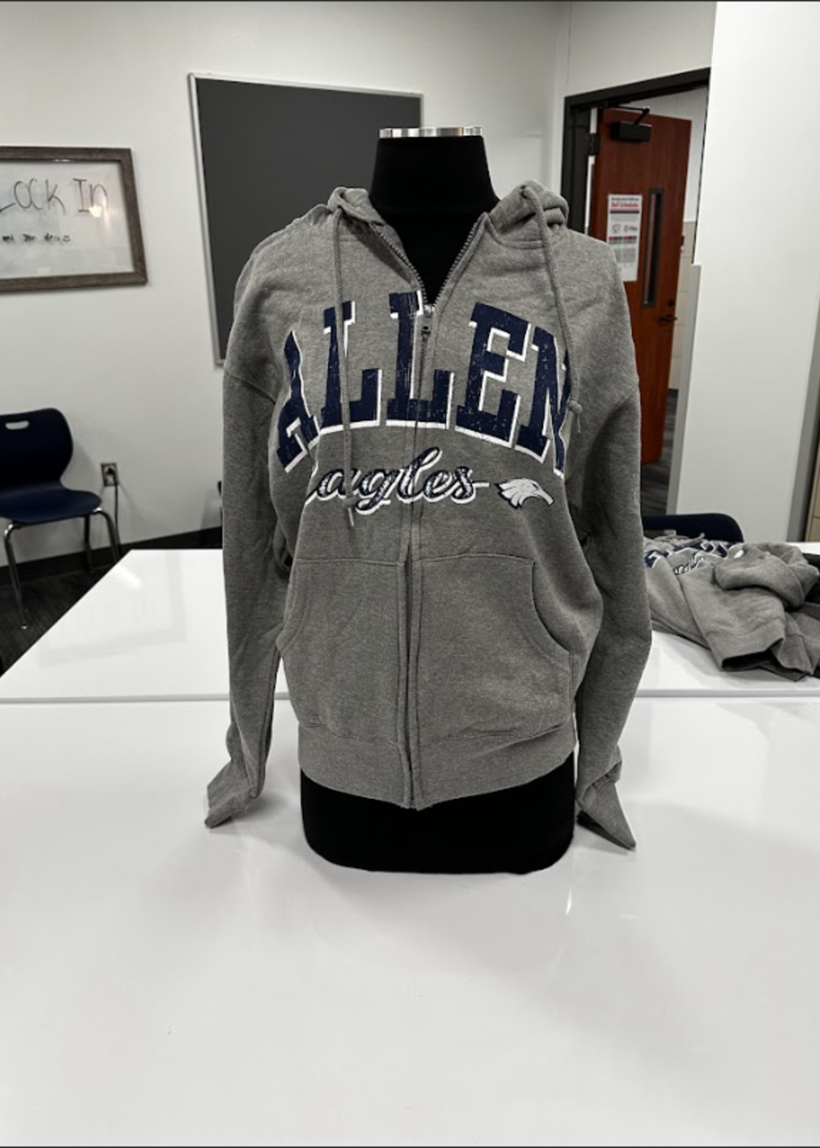 Blue 84 Eagle Full Zip Hood