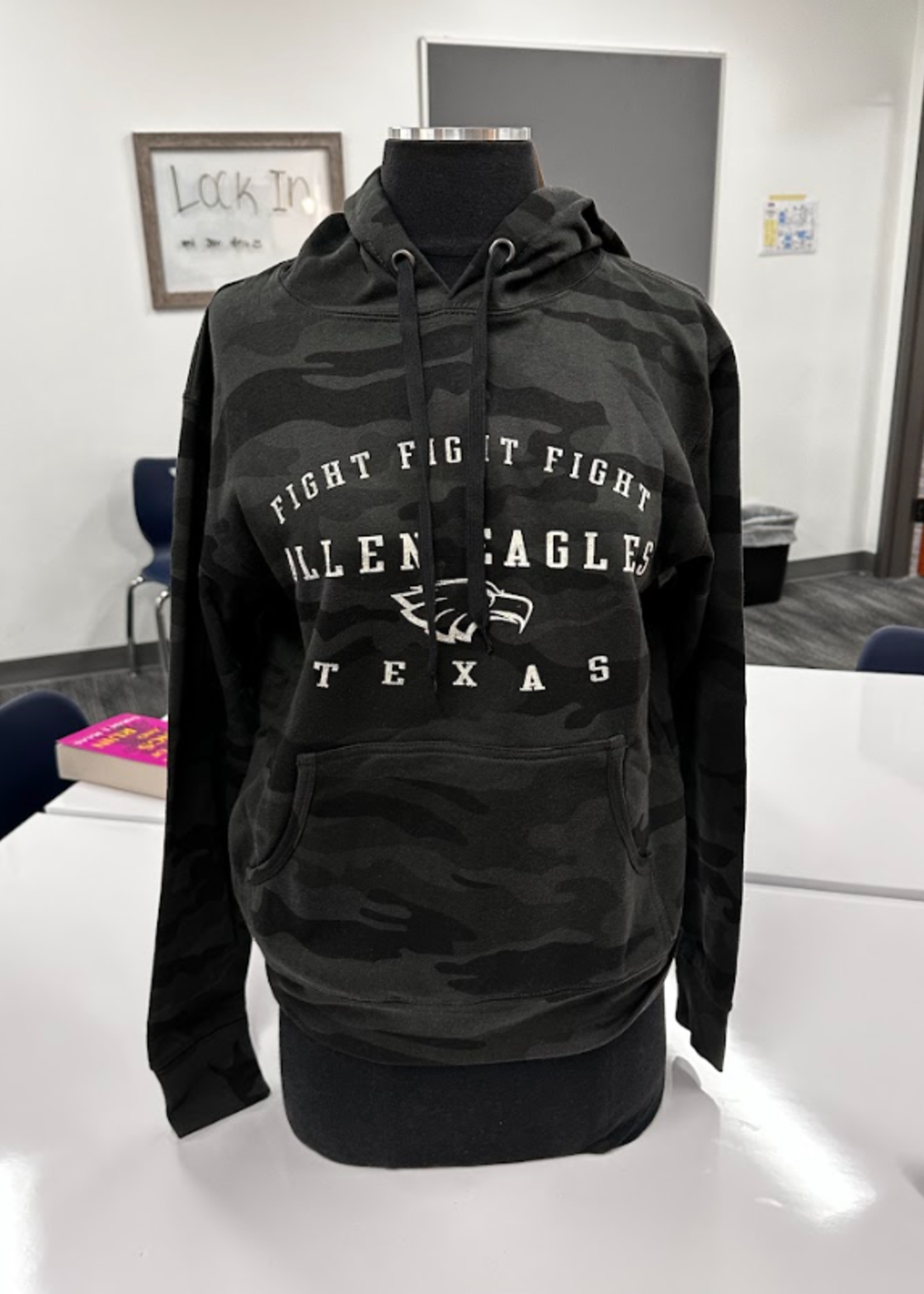 Eagles Fight Camo Hoodie