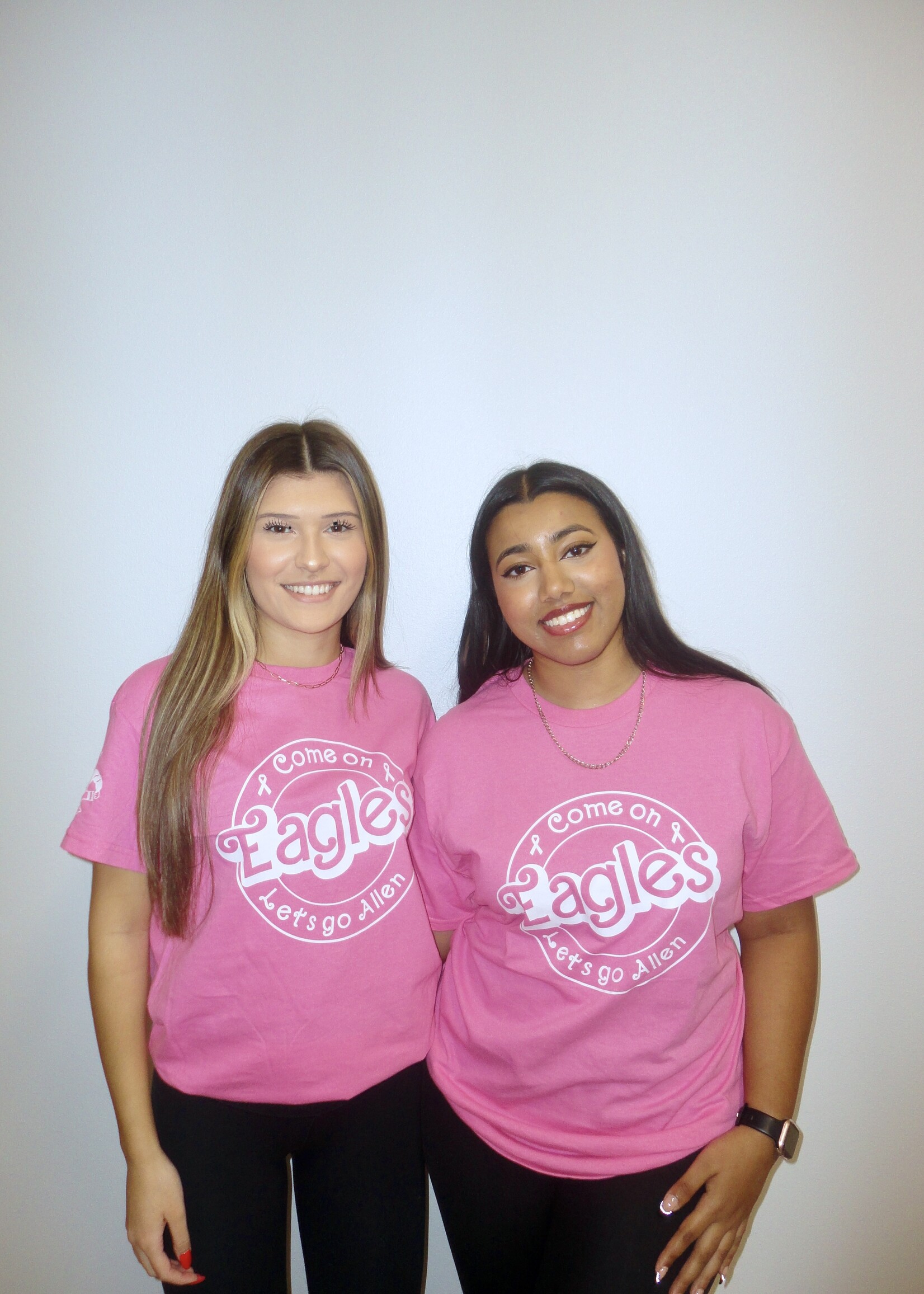 Pink Out Shirt 2023 Allen ISD Eagle Edge