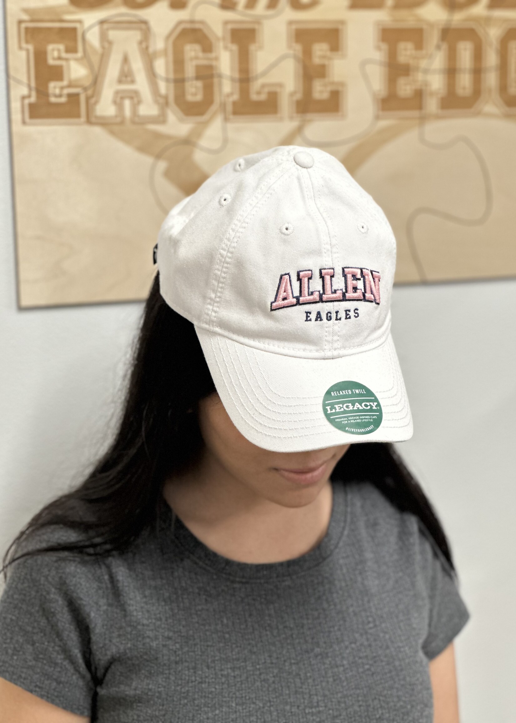 Pink EZA Relaxed Twill Hat