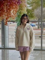 Cream Highland Quarter Zip