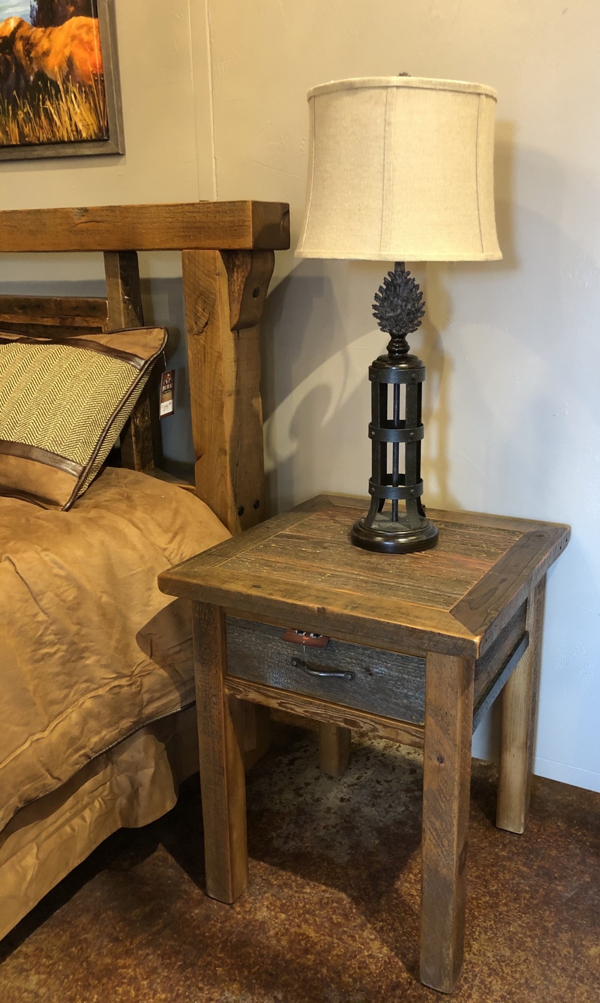 Heritage Heritage Richland 1 Dwr Nightstand 24x24x28