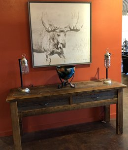 Heritage Heritage Sheridan 2 Dwr Sofa Table 72x20x33H