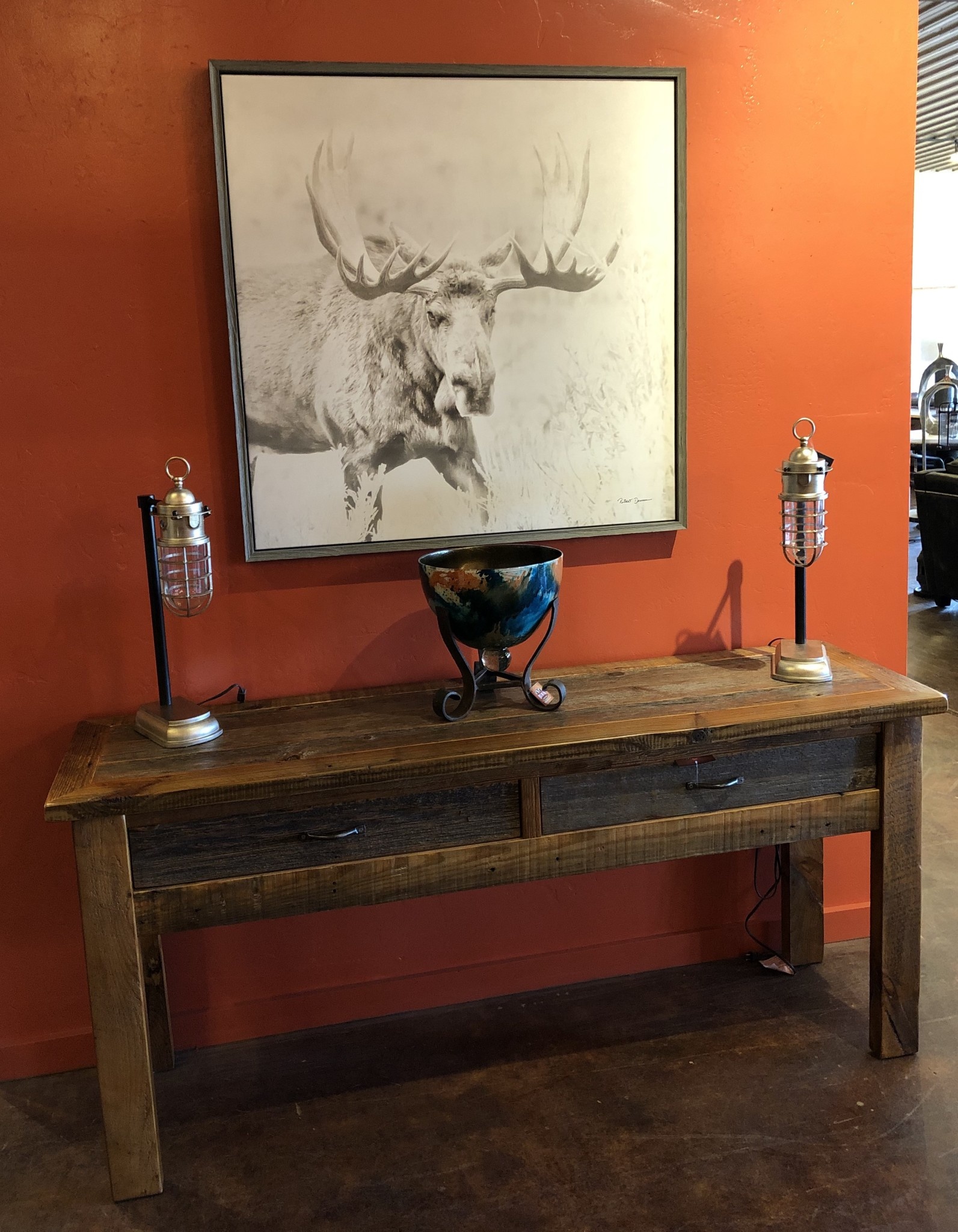 Heritage Heritage Sheridan 2 Dwr Sofa Table 72x20x33H