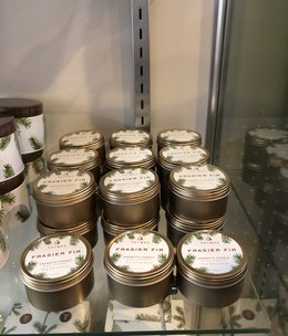 Frasier Fir FF Poured Candle Travel Tin