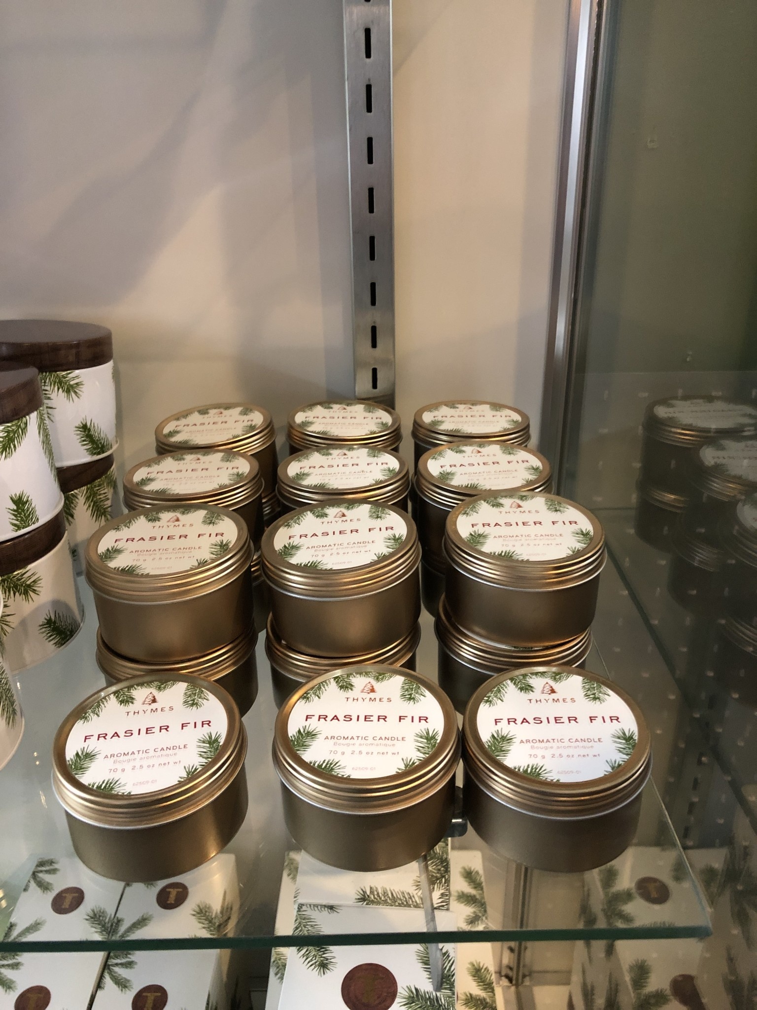 Frasier Fir FF Poured Candle Travel Tin