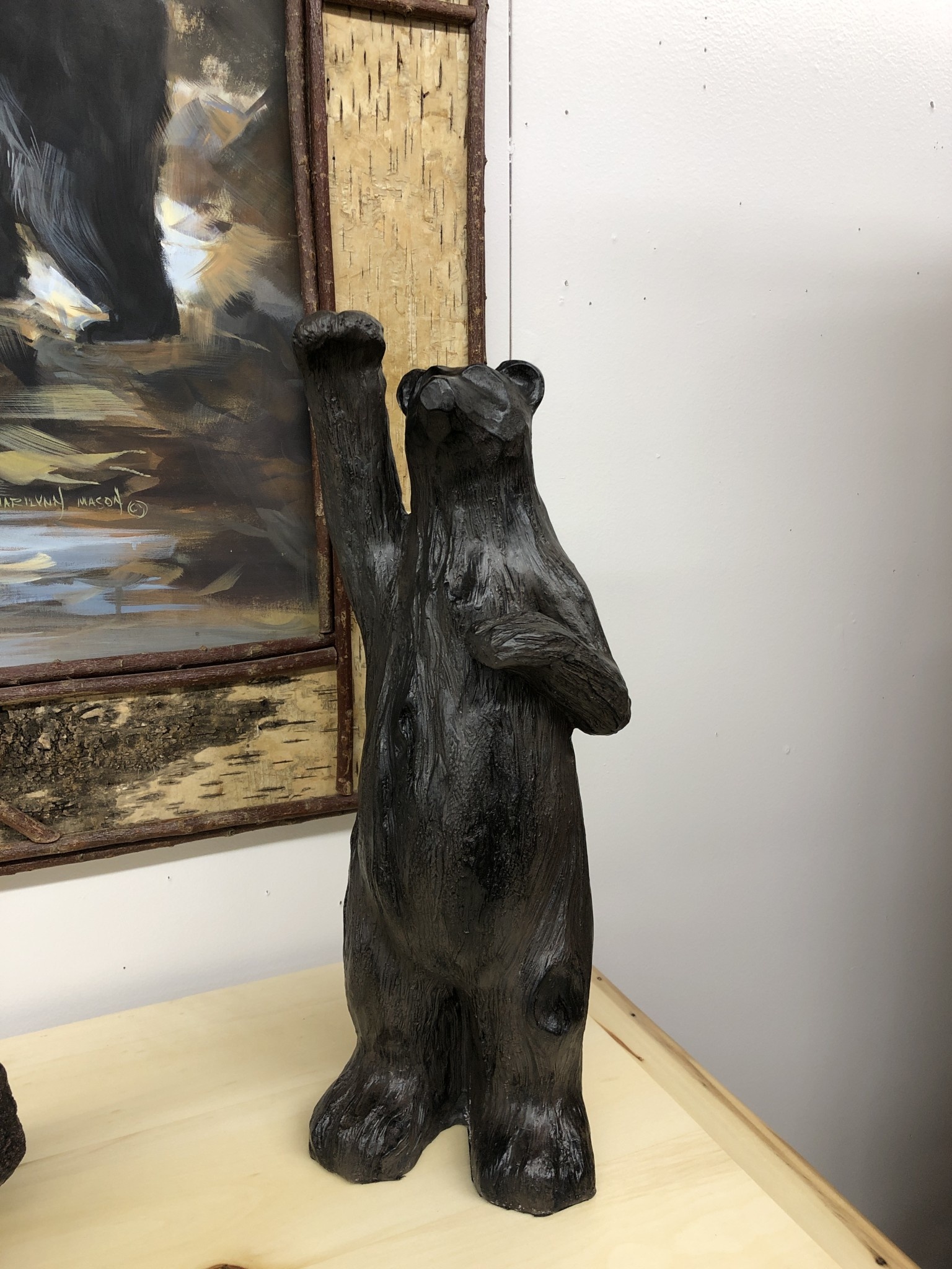 Crestview Poppa Bear Statue 6.5x5.5x18.25H