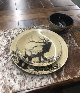 Unison Gifts Elk 5.5" Bowl