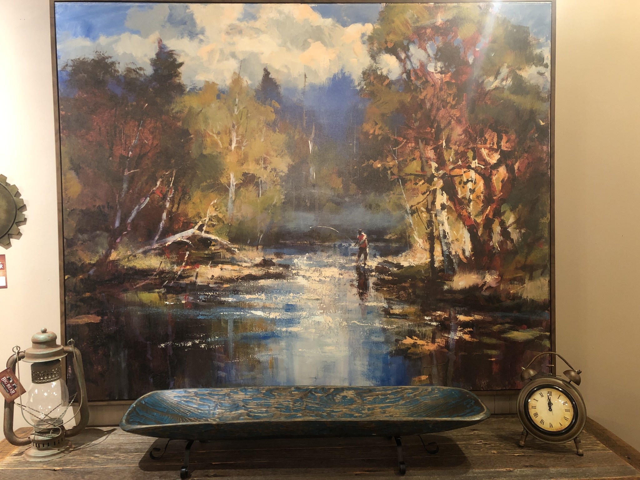 Mexican Country Meter Bowl  38"x8"