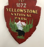 S Stocklin Hand Painted Park Shield