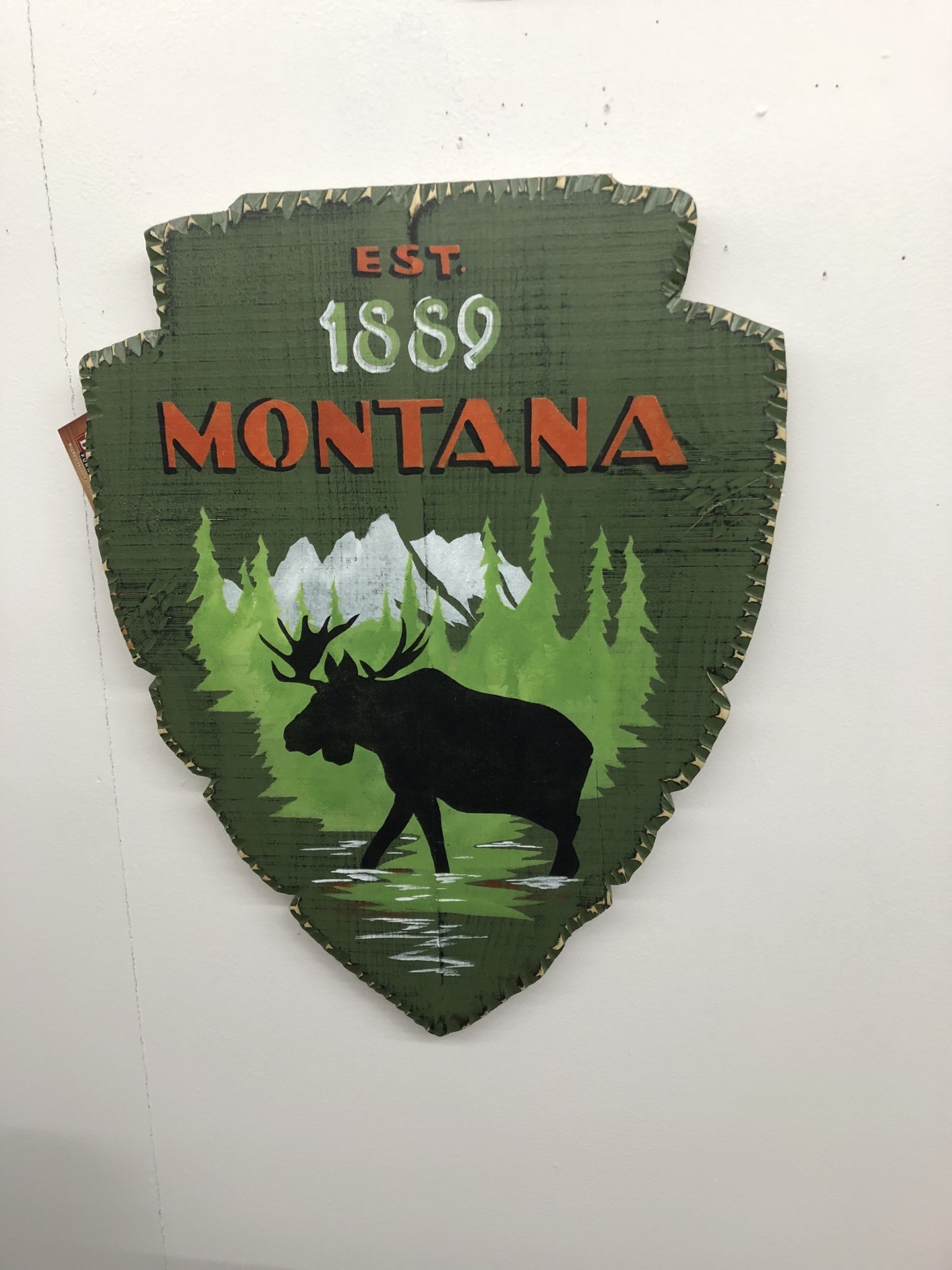 S Stocklin Hand Painted Park Shield