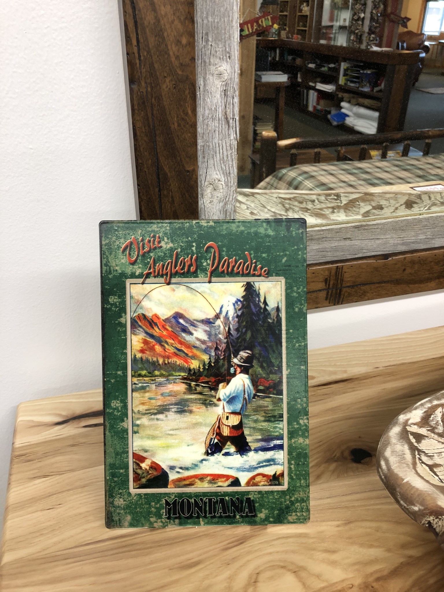Classic Outdoor Magazines #3 Angler Paradise 6x9 Table Topper