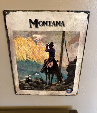 Classic Outdoor Magazines #5  Mountain Hunter 12x15 metal sign