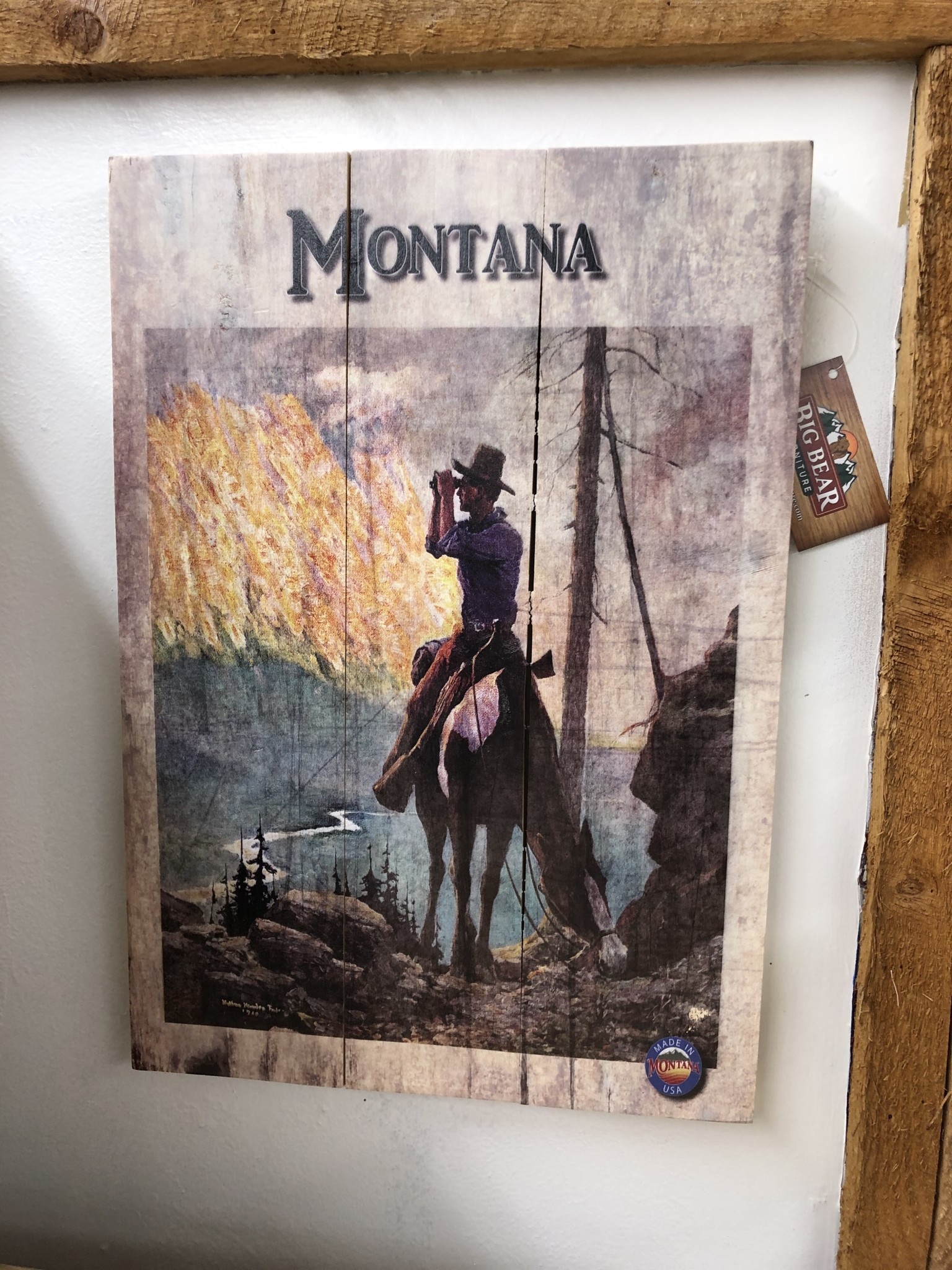 Classic Outdoor Magazines #30  Mountain Hunter 14x20 wood sign