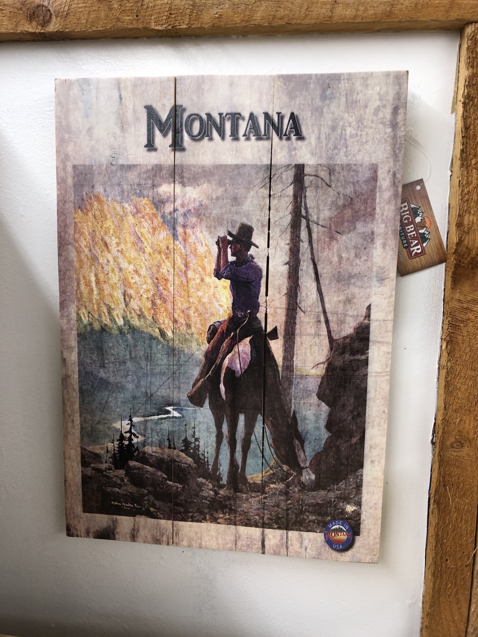 Classic Outdoor Magazines #5  Mountain Hunter 14x20 wood sign