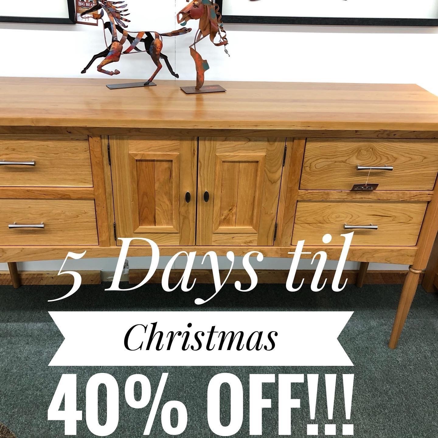 Big Bear Furniture Blog Announcing Our 1st Annual 12 Days Of