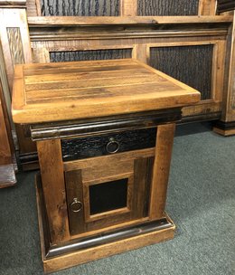 Green Gables Glacier Bay Deerbourne Nightstand 28H x 24W x 24D*****