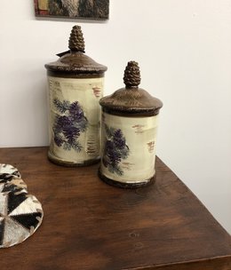 Crestview Pinecone Canisters****