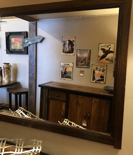 Green Gables Carlisle Mirror  36H x 43.5W x 1.75D*****