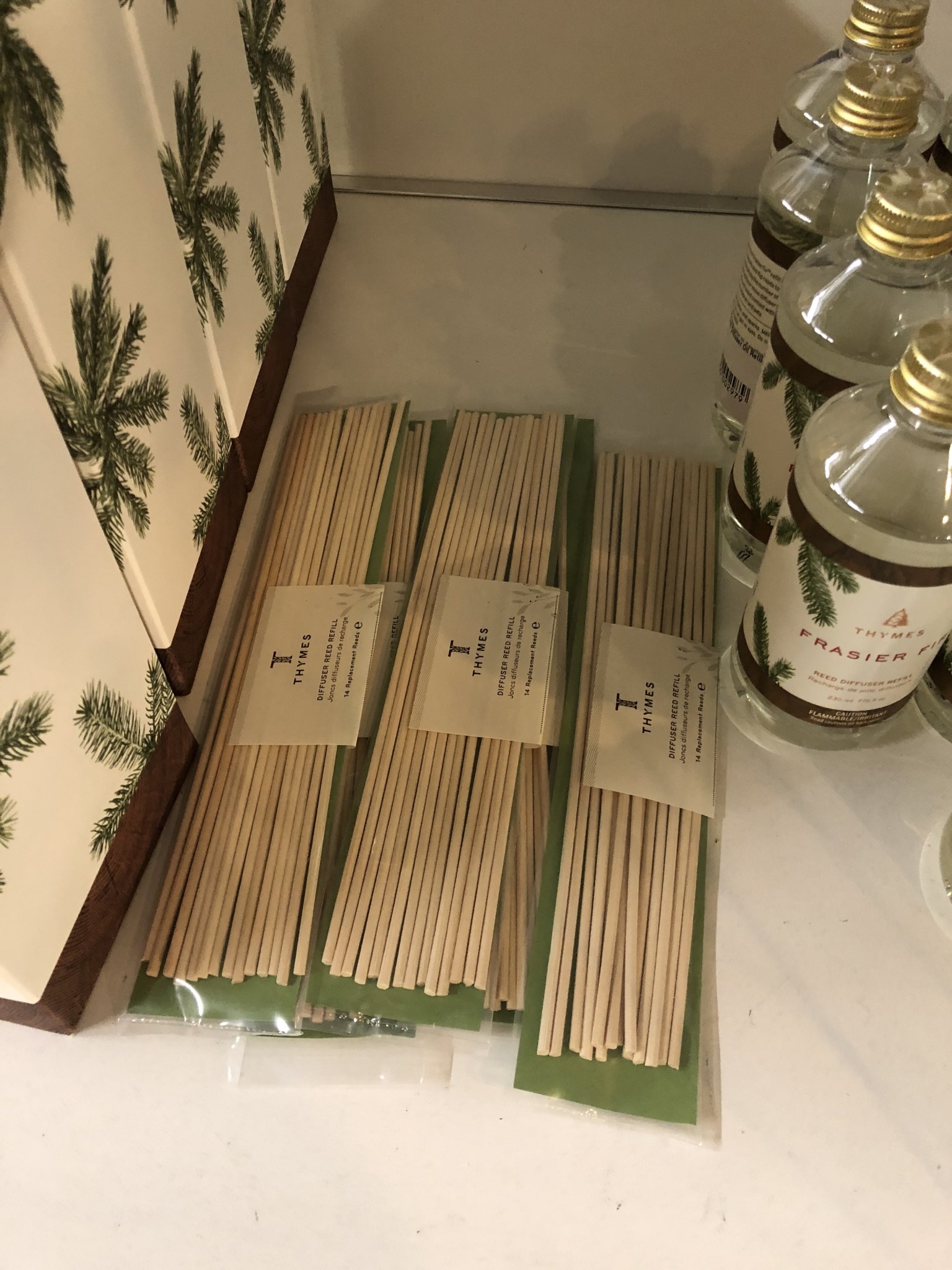 Frasier Fir FF Unscented Reed Refill/Natural or Green