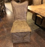 Uttermost Delroy Armless Chair 20Wx40Hx26D