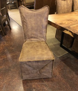 Uttermost Delroy Armless Chair 20Wx40Hx26D