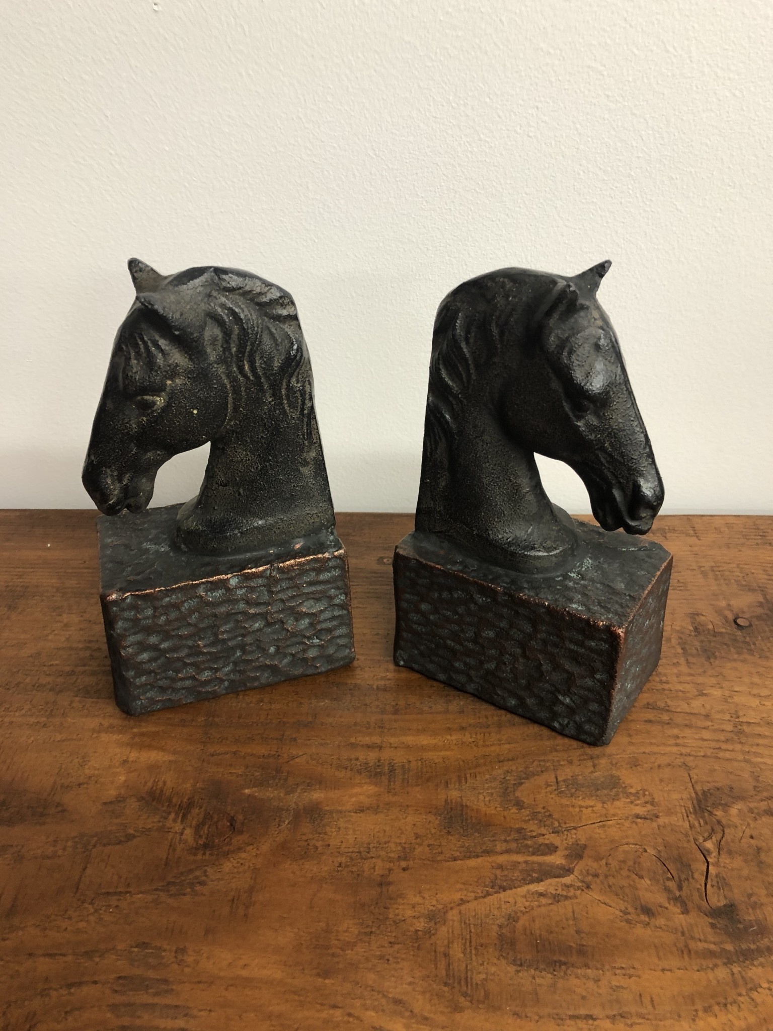 SPI Horsehead Bookends on Base