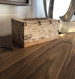 Dalin Enterprises Birch Bark Rectangle  Kleenex  Box 6x6x10