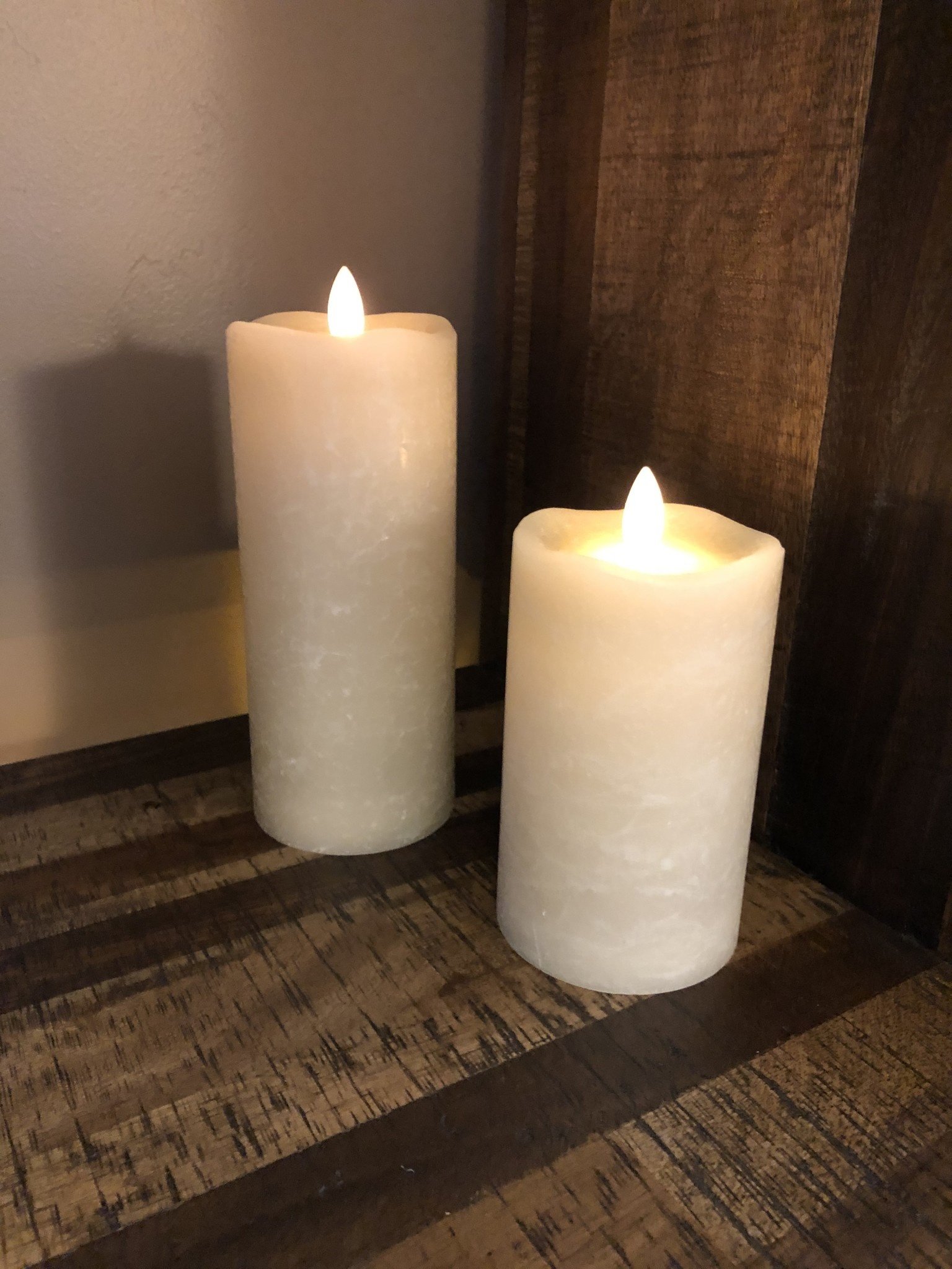 Sullivans Frosted Candle - Tan - 3x5