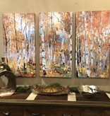 TAC Fall Magic Triptych (Aspens) (20x40 each panel)