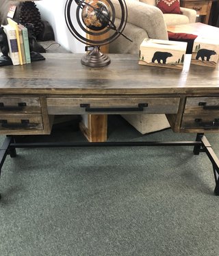 IFD 6441 Loft 5 Dwr Desk - 61x22x31