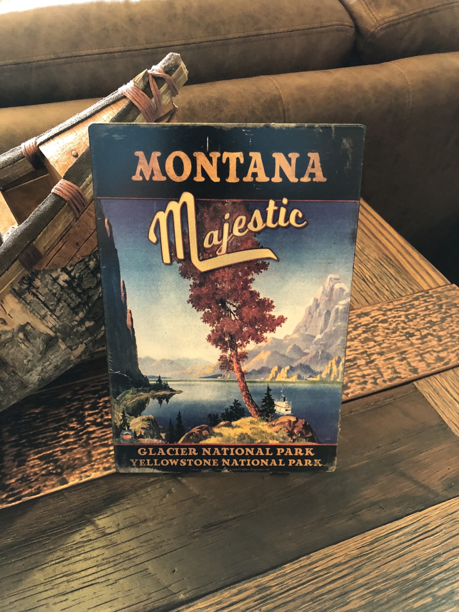 Classic Outdoor Magazines #23 Montana Majestic Table Topper