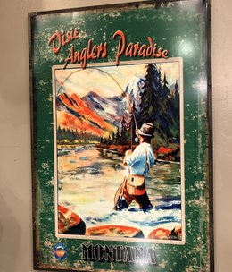 Classic Outdoor Magazines #3  Angler Paradise 24x36