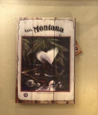 Classic Outdoor Magazines #31 Montana Fly 12x18 Wood Sign