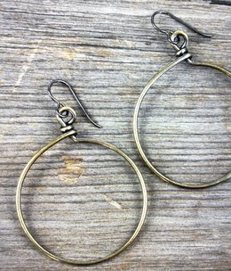 cool water jewelry EW577 Earrings: Front Range Large Hoop cool water jewelry EW577 Earrings: Front Range Large Hoop