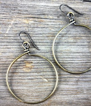 cool water jewelry EW577 Earrings: Front Range Large Hoop cool water jewelry EW577 Earrings: Front Range Large Hoop