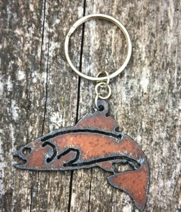 cool water jewelry KC11 Trout Charm Key Ring cool water jewelry KC11 Trout Charm Key Ring